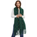 Echarpe La Modeuse Foulards, &eacute;charpes pour femme - Vert - Vert
