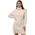 Robes sur Grenoble : Robe courte La Modeuse Robes pour femme - Beige -