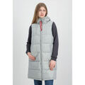 Veste Alpha Industries Long Puffer Vest Women - pastel grey Grenoble