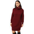 Robe courte La Modeuse Robes pour femme - Bordeaux -