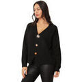 Pull La Modeuse Gilets, cardigans pour femme - Noir -