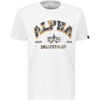 T-shirt Alpha Industries College Camo T-Shirt - white