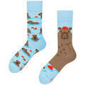 Chaussettes Many Mornings Chaussettes Capybara Bleu Grenoble