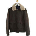 Blouson Balibaris Manteau en laine marron