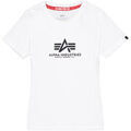 Tee-shirts sur Grenoble : T-shirt Alpha Industries New Basic T-Shirt BL W - white