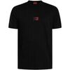 T-shirt HUGO T-shirt Danotie &agrave; logo encadr&eacute; Noir