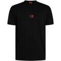 T-shirt HUGO T-shirt Danotie &agrave; logo encadr&eacute; Noir