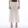 Pantalons sur Grenoble : Pantalon Manila Grace Crop Manila Grace Ecru