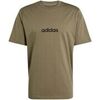 T-shirt adidas M Lin Sj T Olistr/Black