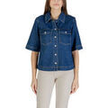 Veste Only ONLBELLE S/S SHIRT DNM GUA NOOS 15347084