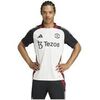 T-shirt adidas Maillot d'entra&icirc;nement Manchester United Tiro 24 Blanc
