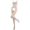 Collants & bas Trasparenze Tuta Rete Veronica Blanc