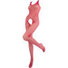 Maillots de corps Trasparenze Tuta Rete Veronica Rouge