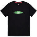 Tee-shirts sur Grenoble : T-shirt Alpha Industries Lightning T-Shirt - black/poisongreen