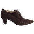 Bottes femme sur Grenoble : Boots Fratelli Rossetti Chaussures &agrave; lacets en daim marron Marron