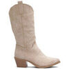 Boots La Modeuse Bottes, cuissardes pour femme - Taupe -