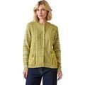 Gilet Daxon by - Cardigan maille torsad&eacute;e Vert Grenoble