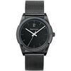 Montre Pierre Lannier Montre Homme CANDIDE Noir Acier milanais Noir