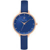 Montre Pierre Lannier Montre Femme DELICE Bleu Cuir Bleu