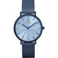 Hommes sur Grenoble : Montre Pierre Lannier Montre Homme ECHO Bleu Acier milanais Bleu