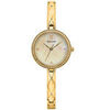 Montre Pierre Lannier Montre Femme LEIA Blanc Acier Dor&eacute; Blanc