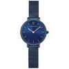Montre Pierre Lannier Montre Femme NOVA Bleu Acier milanais Bleu
