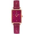 Montre Pierre Lannier Montre Femme ARIANE Framboise Cuir Framboise