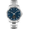 Montre Pierre Lannier Montre Homme METROPOLITAIN Bleu Acier Argent&eacute; Bleu