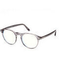Lunettes de soleil Tom Ford FT5833-B Cadres Optiques, Gris, 49 mm Grenoble