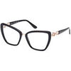 Lunettes de soleil Guess GU50180 Cadres Optiques, Noir, 55 mm