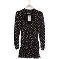 Robe courte Alessandra Rich Robe en soie Grenoble