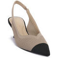 Chaussures &agrave; talons femme sur Grenoble : Chaussures escarpins Priv Lab BLK VIRGINIA FLYKNIT