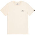 Tee-shirts sur Grenoble : T-shirt Alpha Industries Backprint T-Shirt - jet stream white