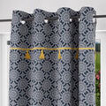 Rideaux, stores Soleil D'Ocre Esmeralda Bleu 140x240 cm. . Maison & D&eacute;co > Rideaux, stores.