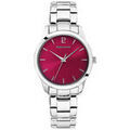 Montre Pierre Lannier Montre Femme ROXANE Framboise Acier Argent&eacute; Rose Grenoble
