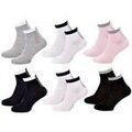 Chaussettes sur Grenoble : Chaussettes Lotto Chaussettes Femme Pack de 6 paires QUARTER 2114