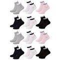 Chaussettes sur Grenoble : Chaussettes Lotto Chaussettes Femme Pack de 12 paires QUARTER 2114