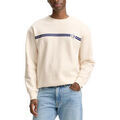 Pull Tom Tailor Sweat CREWNECK Blanc