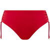 Maillots de bain Lisca Bas maillot slip de bain c&ocirc;t&eacute;s r&eacute;glables PORTOFINO Rouge