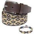 Ceintures sur Grenoble : Ceinture Pelpe Fabric-3 Ceinture POLO argentine Beige