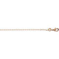 Collier Brillaxis Cha&icirc;ne plaqu&eacute; or rose 45cm Rose Grenoble