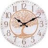 Horloges Signes Grimalt Horloge Arbre De Vie Argent&eacute; 35x35 cm. . Maison > Horloges.