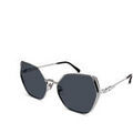 Lunettes sur Grenoble : Lunettes de soleil Xlab Midway Lunettes de soleil, Argent/Fum&eacute;e, 56 mm Argent&eacute;