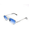 Lunettes sur Grenoble : Lunettes de soleil Xlab Viktor Lunettes de soleil, Argent/Bleu clair, 53 mm Argent&eacute;