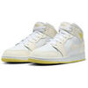 Baskets basses Nike AIR JORDAN 1 MID SAIL ORANGE WHITE