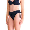 Maillots de bain Lisca Bas maillot slip de bain c&ocirc;t&eacute;s r&eacute;glables PORTOFINO Noir