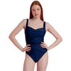 Maillots de bain Admas Maillot de bain une pi&egrave;ce amicissant pr&eacute;form&eacute; Curvy Mod Bleu