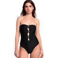 Maillots de bain sur Grenoble : Maillots de bain Admas Maillot de bain une pi&egrave;ce bustier Croisiere Swim Noir