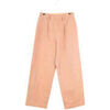 Pantalon Forte Forte Pantalon droit en coton rose
