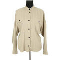 Chemises sur Grenoble : Chemise Gil Santucci Chemise en coton kaki